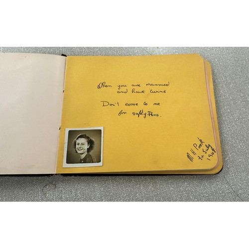 443 - Vintage 1940s/50s autograph book