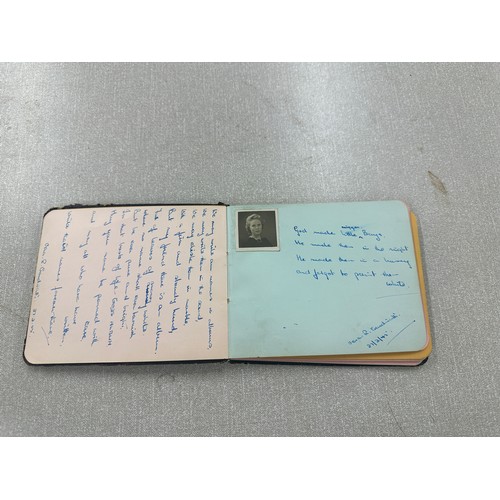 443 - Vintage 1940s/50s autograph book