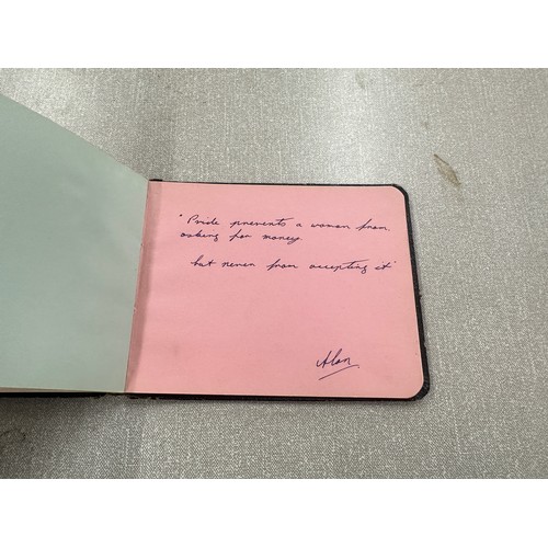 443 - Vintage 1940s/50s autograph book