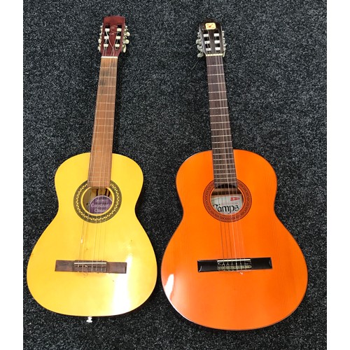 244 - Camps acoustic guitar and one other - AF