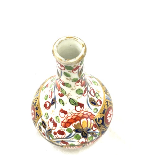 342 - Early Royal Crown Derby Miniature rose Vase, height 4 inches