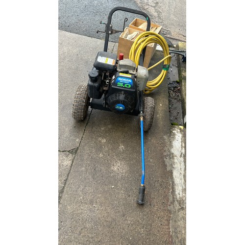 289 - Honda CG160 5.0 Pressure washer - untested