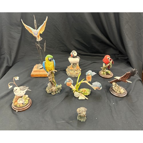 378 - Selection of assorted bird figures