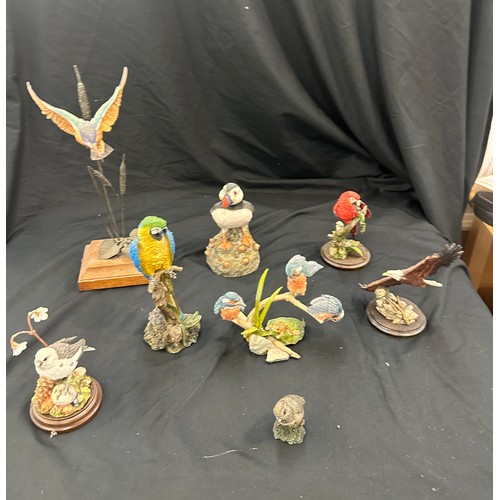 378 - Selection of assorted bird figures