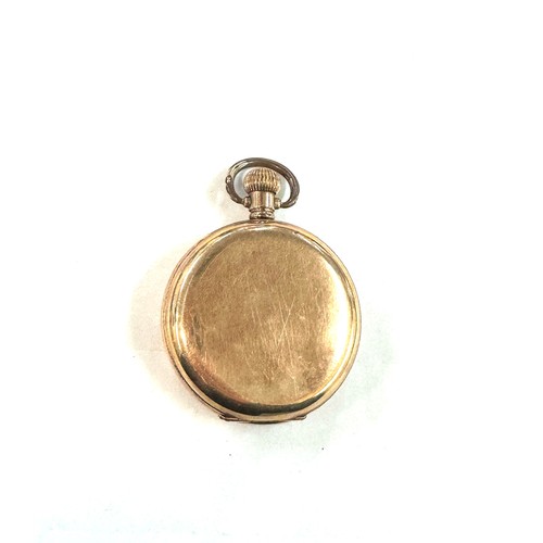 491 - Walham rolled gold full hunter pocket watch