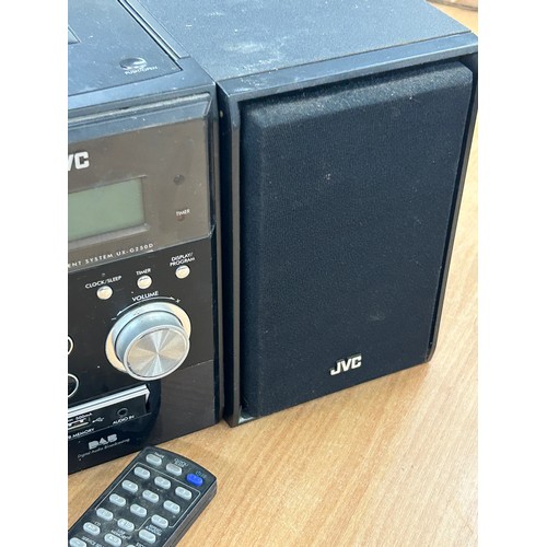 191 - JVC micro system DAB, 123011, untested, uxg25d