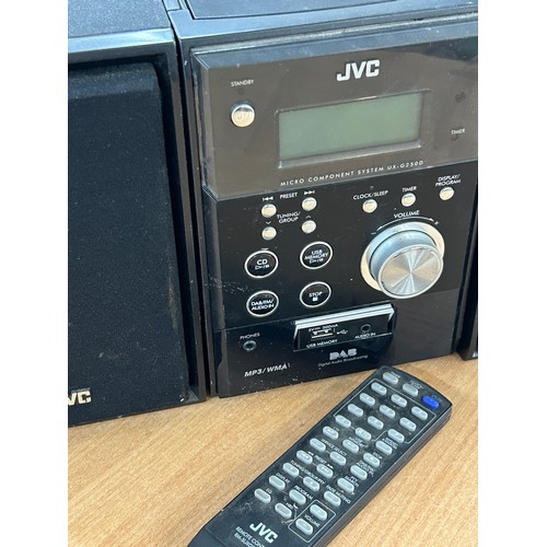 191 - JVC micro system DAB, 123011, untested, uxg25d