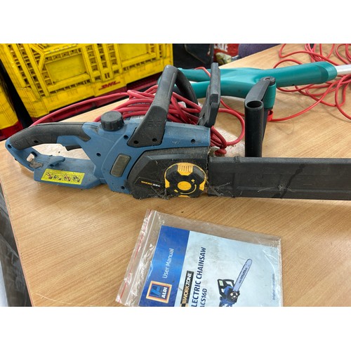 Workzone store electric chainsaw