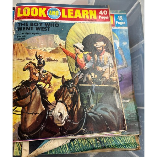 320 - Selection of Look and learn magazines