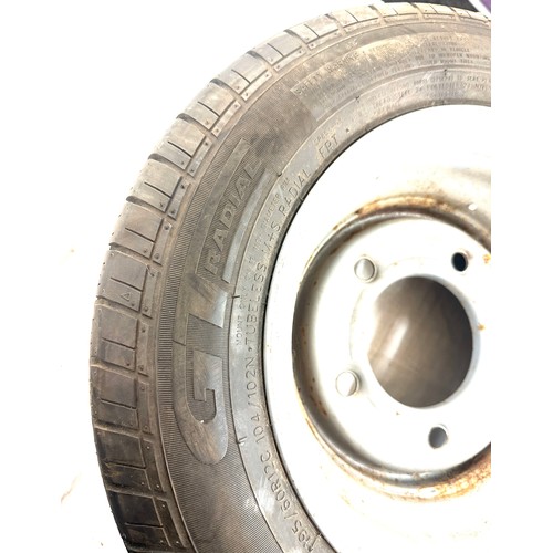 117 - ifor williams trailer spare tyre, st 6000