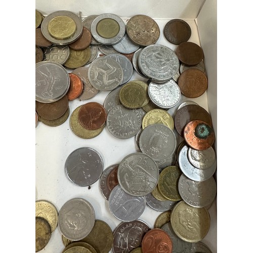 501 - Large selection of assorted coins and bank notes