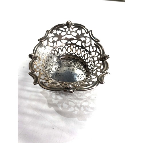 441 - Vintage silver sweet dish weight 46g