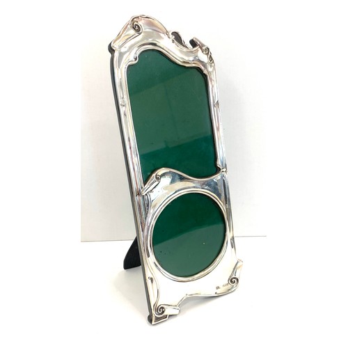 432 - Fine art nouveau silver picture frame approximate measurements 29 x 12cm