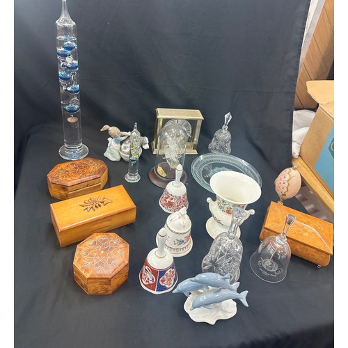 138 - selection of miscellaneous includes LLadro, aynsley etc