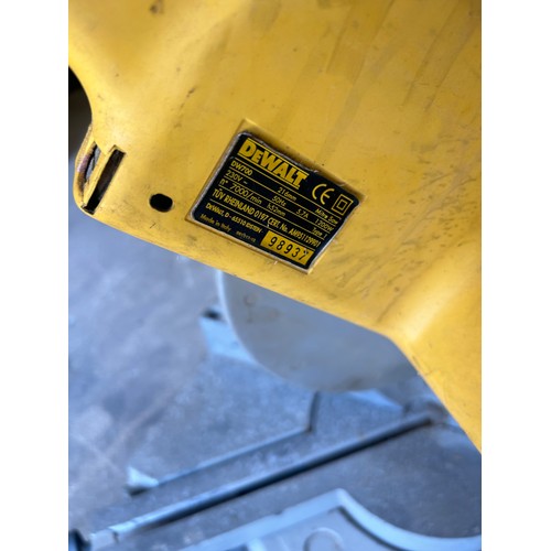 180 - Dewalt chop saw, working order