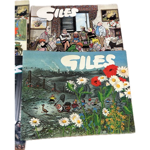 57 - Selection of Giles Cartoon books etc