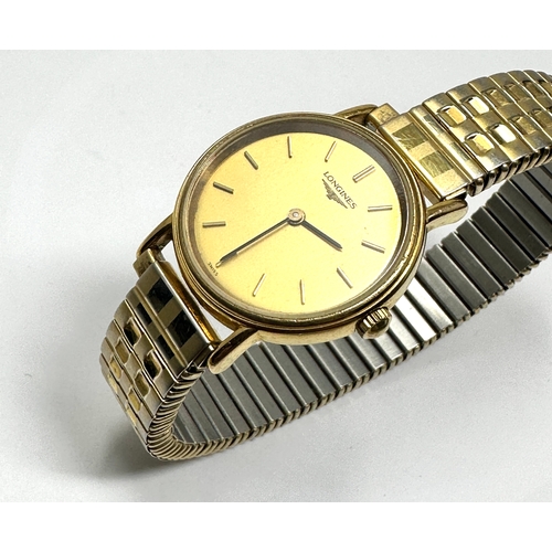 360 - Ladies quartz longines wristwatch the watch is not ticking