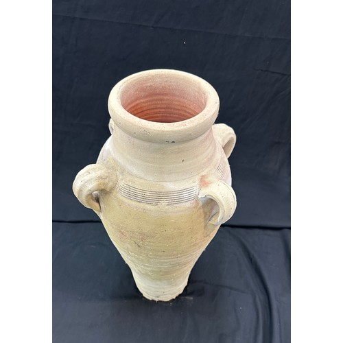 275 - Terracotta vase height approximately 18 inches tall