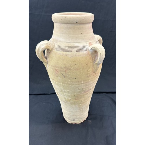 275 - Terracotta vase height approximately 18 inches tall