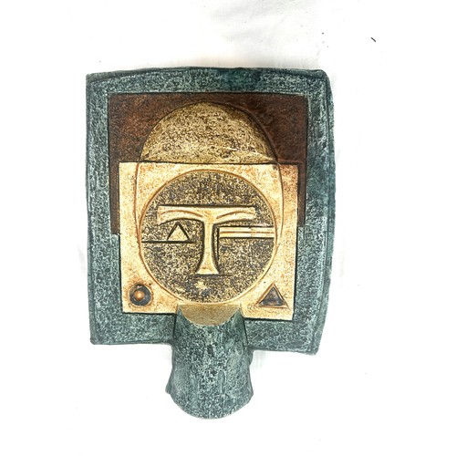 459 - 1970's Troika art pottery Aztec mask