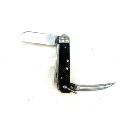 625 - Vintage second world war pocket knife, made in sheffield