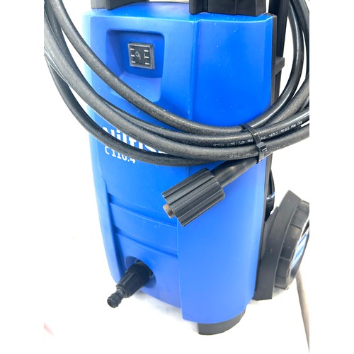 285 - Nilfisk C110.4 pressure washer with patio cleaner in working order