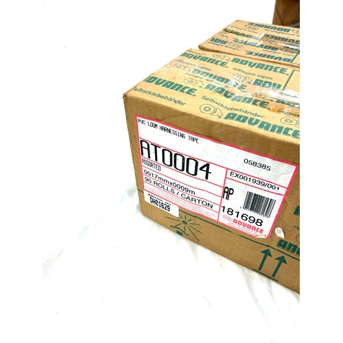 25 - 2 boxes of installation tape, assorted colours, brand new approximately 180 rolls