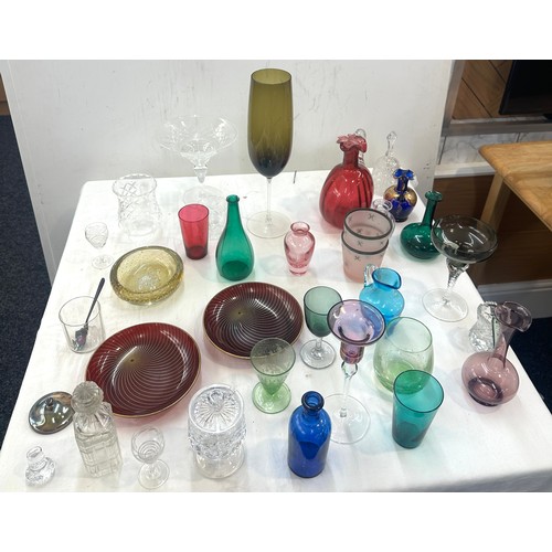 238 - Large selection of mixed glasses