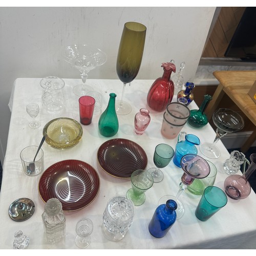 238 - Large selection of mixed glasses