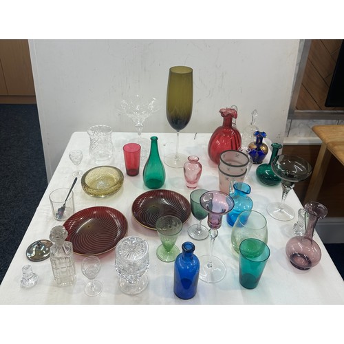 238 - Large selection of mixed glasses