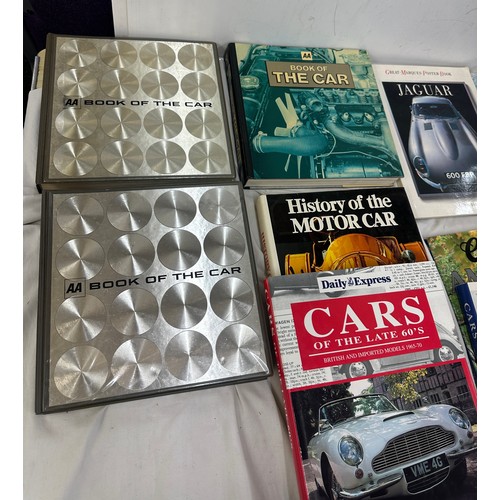 175 - Selection of vintage books includes AA, Jaguar, nsu repair manual etc