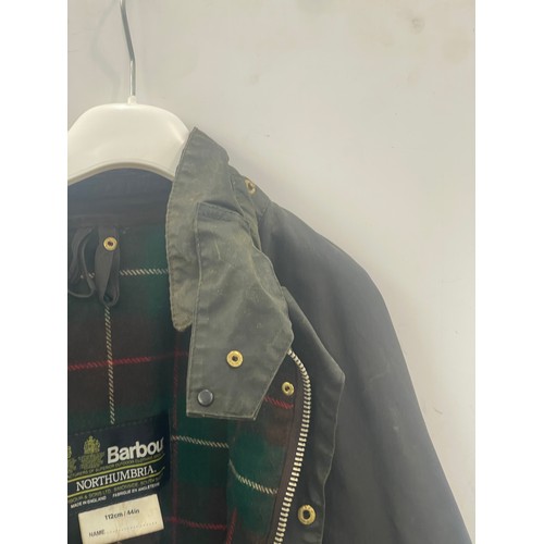 219 - Vintage gents Barbour coat