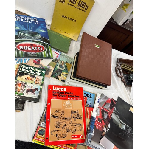 119 - Large selection of assorted car books