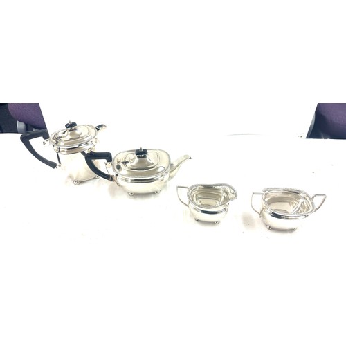 67 - 4 Piece silver plated tea service