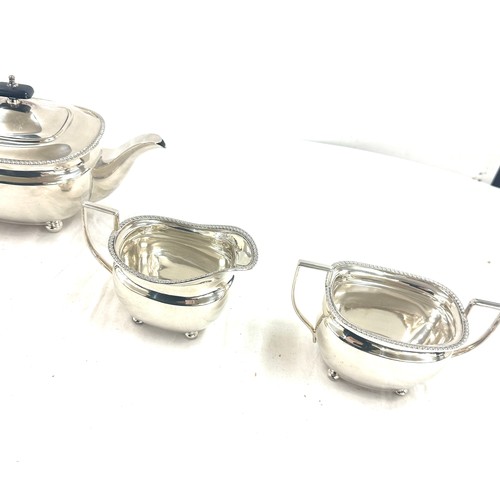 67 - 4 Piece silver plated tea service