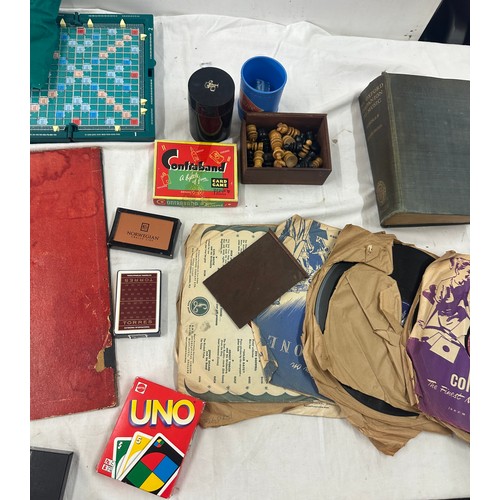 202 - Large selection of miscellaneous includes vintage games, shellac records etc