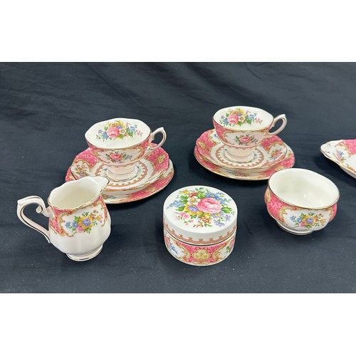 78 - Selection of royal Albert pottery includes Lady Hamilton and Lady Carlyle