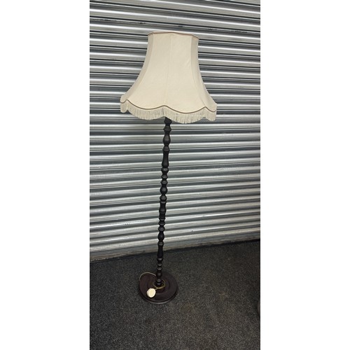 348 - Barley twist standard lamp, untested