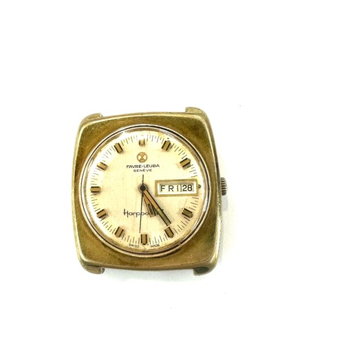 478 - favre-Leuba geneve wrist watch, untested