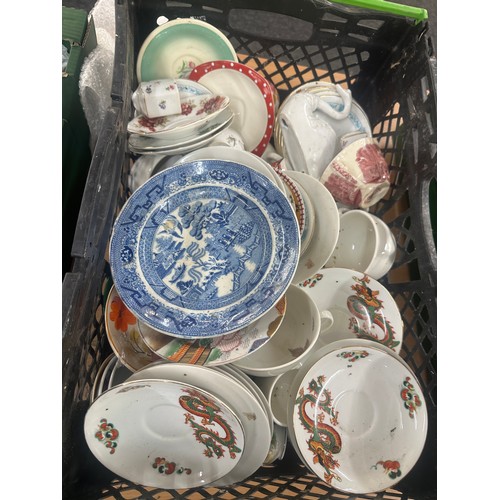 293 - Large selection of miscellaneous includes pottery, silver plate etc