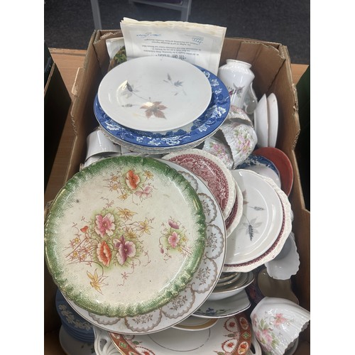 293 - Large selection of miscellaneous includes pottery, silver plate etc