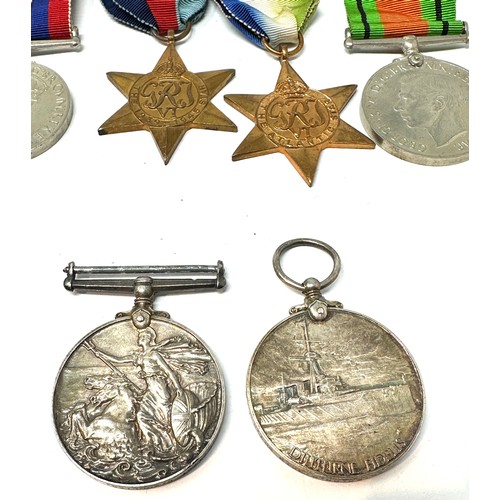 392 - ww2 navy long service medal group long service named to 0o/x1761 c.collier ch.b 3849 sgt r.f.r  n.g.... 