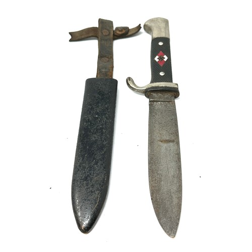 395 - WW.2 German Hitler Youth Knife Marked RZM M7/51/39