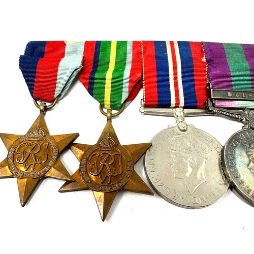 391 - WW.2 - GV.1 R.A.F Mounted Long Service Medal Group. Long Service Named 562570
F/Sgt. G.G. Mallett R.... 