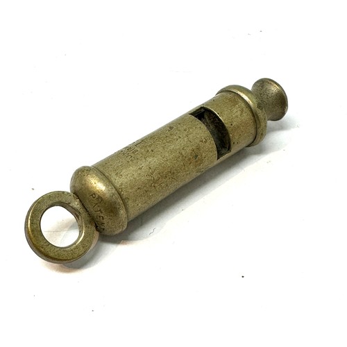 388 - WW1 1915 Dated Hudson Trench Whistle