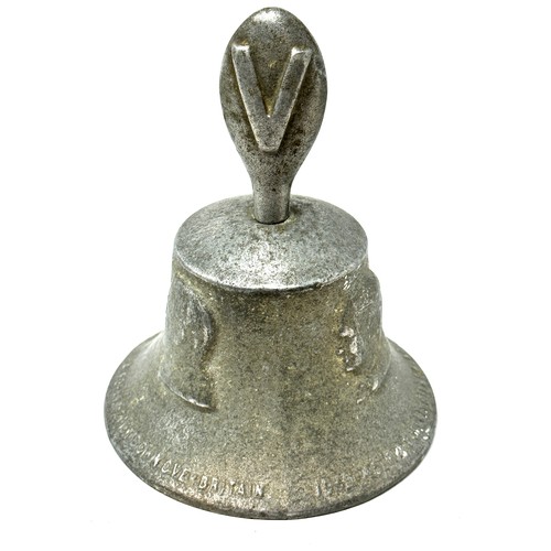 379 - WW2 Aluminium Bell
Made From The Metal Of Shot Down German Aircraft