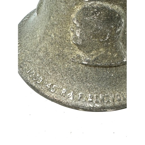 379 - WW2 Aluminium Bell
Made From The Metal Of Shot Down German Aircraft