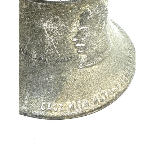 379 - WW2 Aluminium Bell
Made From The Metal Of Shot Down German Aircraft