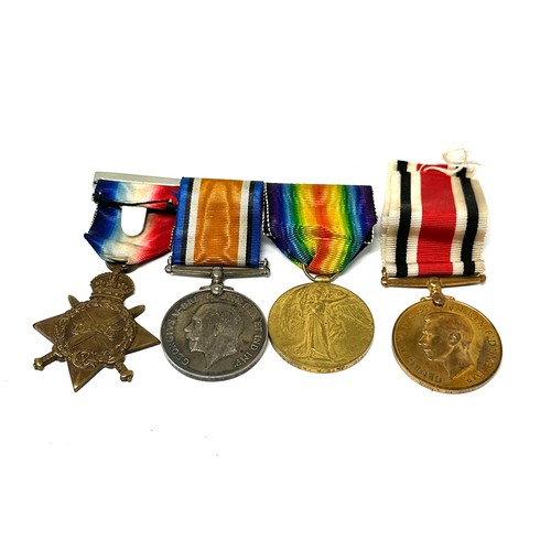 389 - WW.1 - GV.I Medal Group Mounted 1914-15 Star Trio Named. 1482 Gnr. H. Sant R.F.A - R.A
GV.I Special ... 