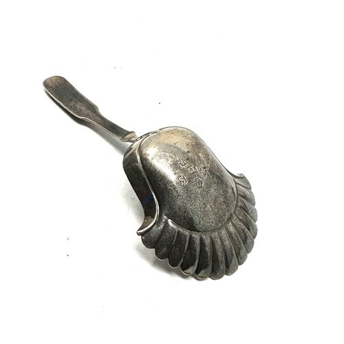 18 - Georgian silver tea caddy spoon